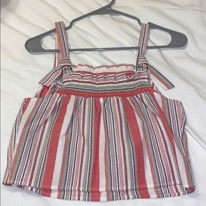 cropped summer/fall top